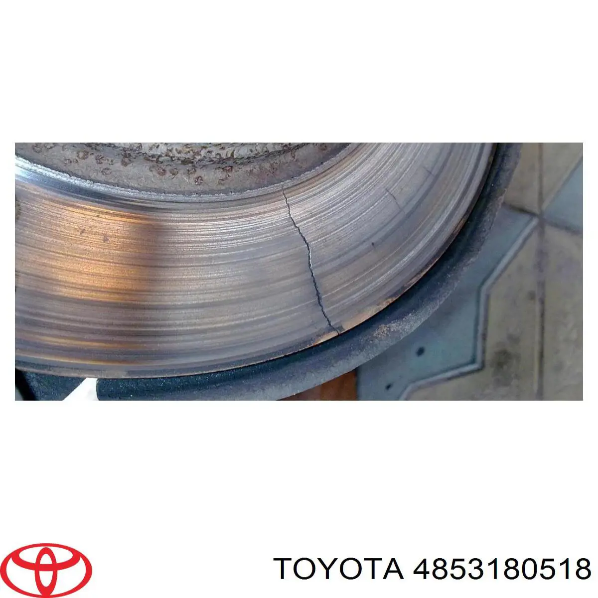 4853180518 Toyota amortecedor traseiro