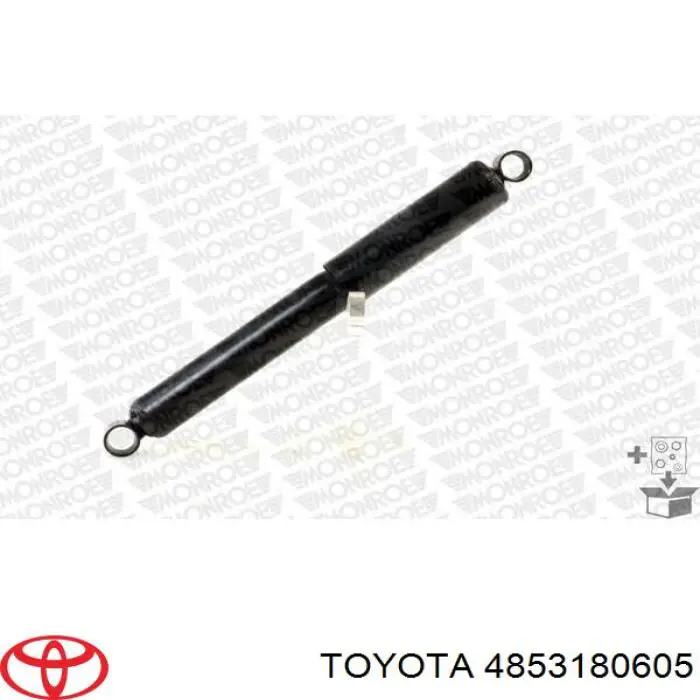 4853180605 Toyota amortecedor traseiro