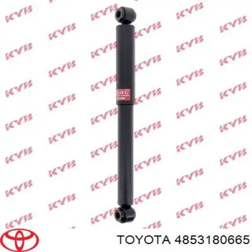 4853180665 Toyota amortecedor traseiro