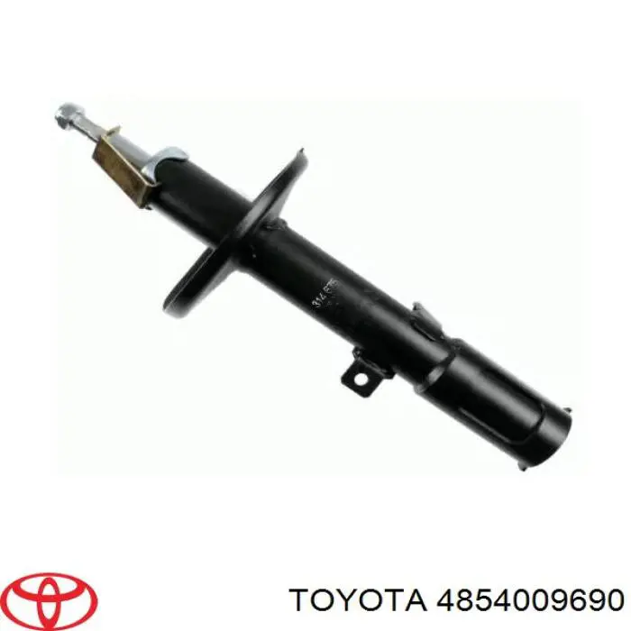 4854009690 Toyota amortecedor traseiro esquerdo