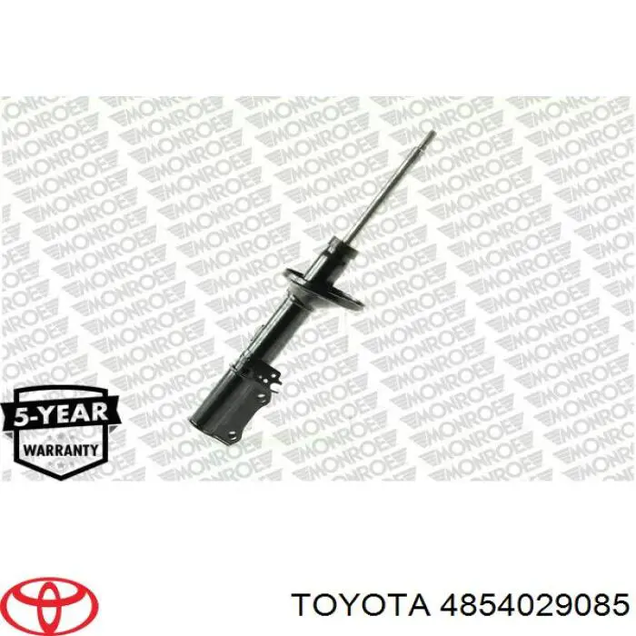 Амортизатор задний правый Toyota 4854029085