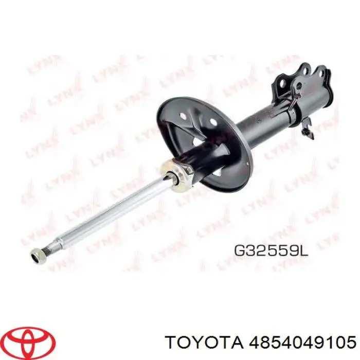 Стойка задняя, левая Toyota 4854049105 цена, от 333.44 USD