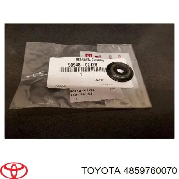 Arruela de bucha da haste de amortecedor traseiro para Toyota Land Cruiser (J12)