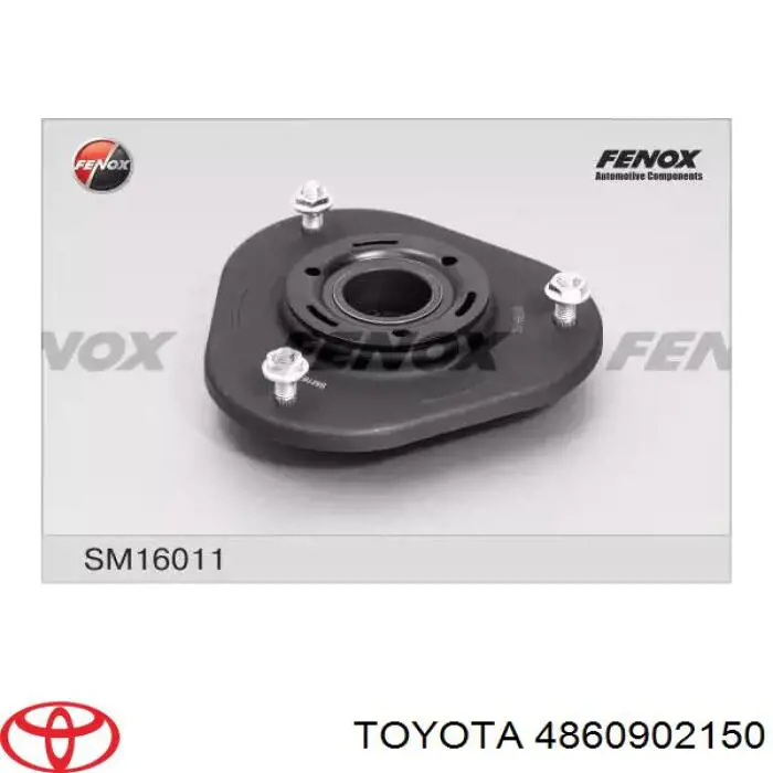 Опора амортизатора переднего 4860902150 Toyota