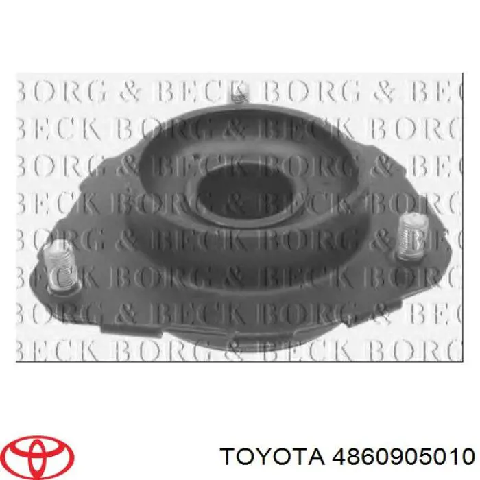 Опора стойки амортизатора переднего Toyota 4860905010 цена, от 20.21 USD