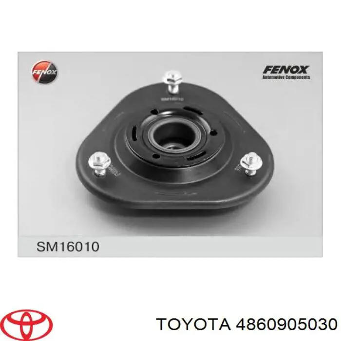 4860905030 Toyota опора амортизатора переднего