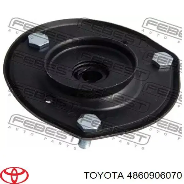 Купить 4860906070 Toyota Опора амортизатора переднего левого