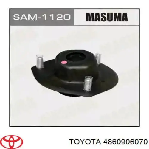 4860906070 Toyota Опора левого переднего амортизатора