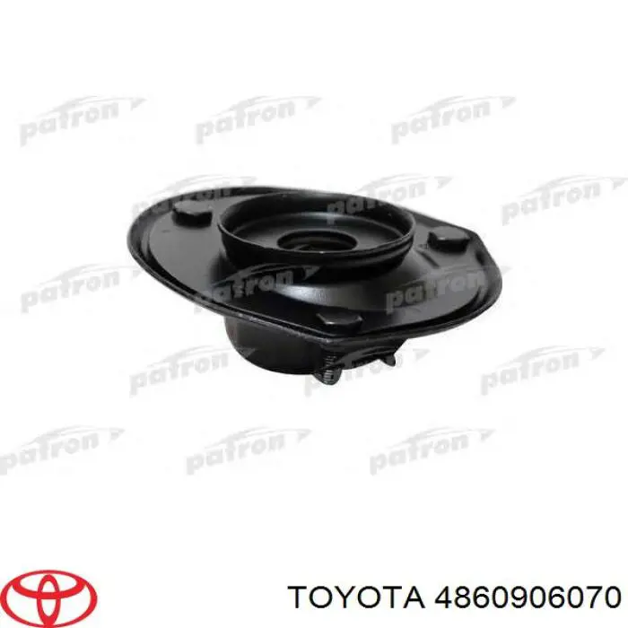 Опора амортизатора переднего левого 4860906070 Toyota