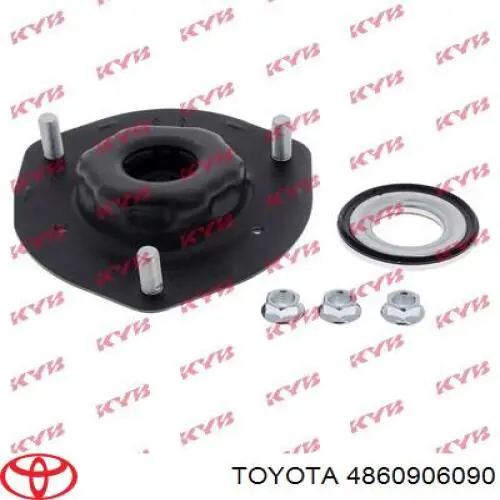 4860906091 Toyota Подушка амортизатора переднего
