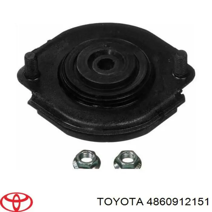 4860912151 Toyota опора амортизатора переднего