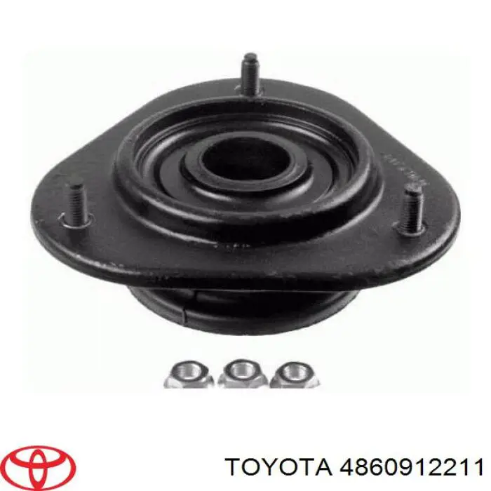 4860912211 Toyota опора амортизатора переднего