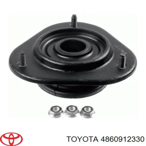 4860912330 Toyota опора амортизатора переднего