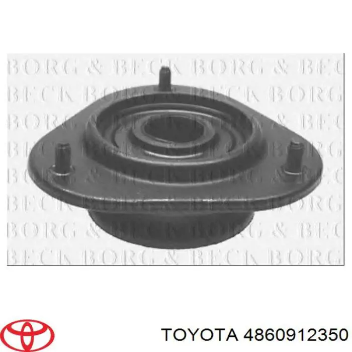 Suporte de amortecedor traseiro para Toyota Corolla 