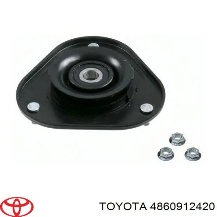 4860912420 Toyota suporte de amortecedor dianteiro