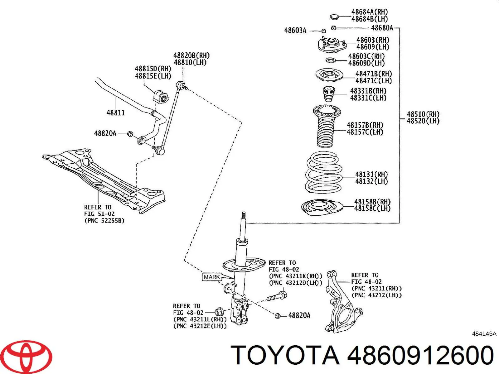 Суппорт амортизатора на Toyota Scion IM 
