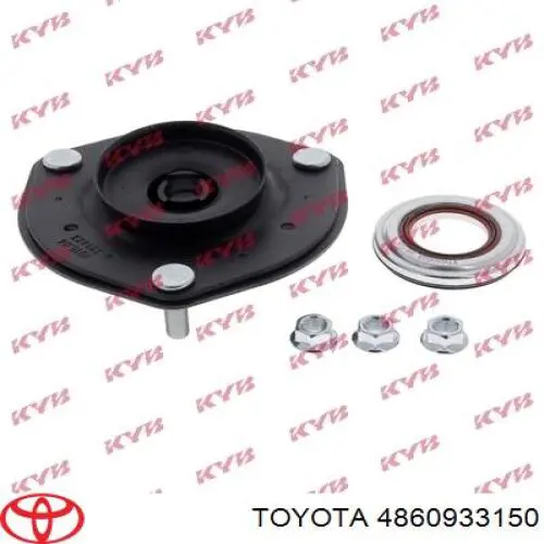 Опора переднего амортизатора 4860906091 Toyota