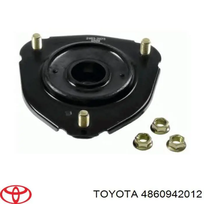 Опора стойки амортизатора переднего Toyota 4860942012 цена, от 16.41 USD