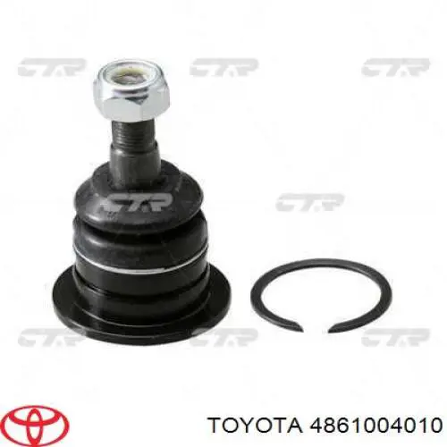 4861004010 Toyota braço oscilante superior direito de suspensão dianteira