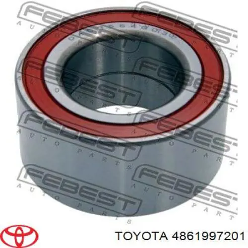 4861997201 Toyota Подшипник верхней опоры