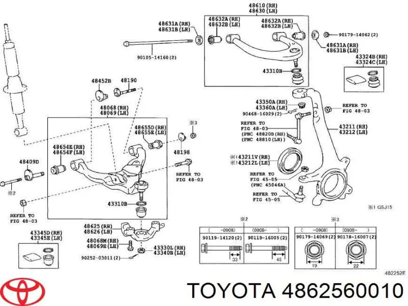  4862560010 Toyota