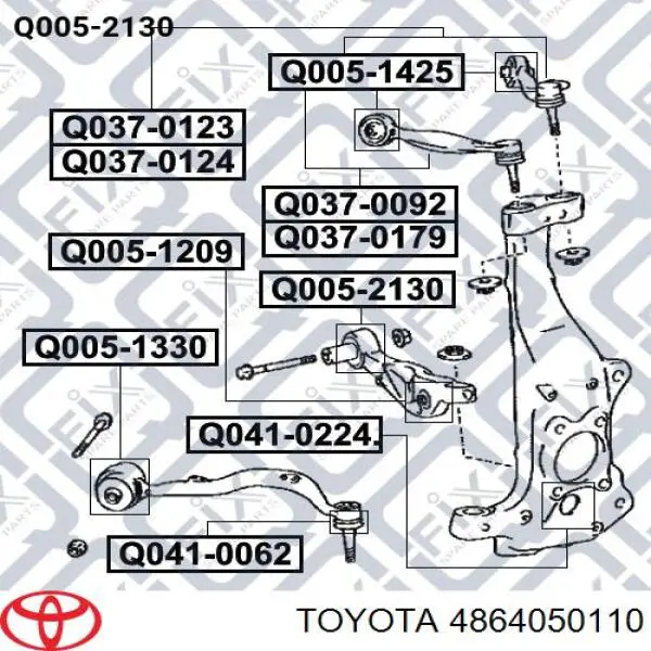 4864050110 Toyota 