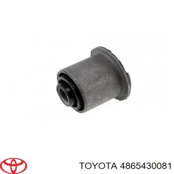 4865430081 Toyota bloco silencioso dianteiro do braço oscilante inferior