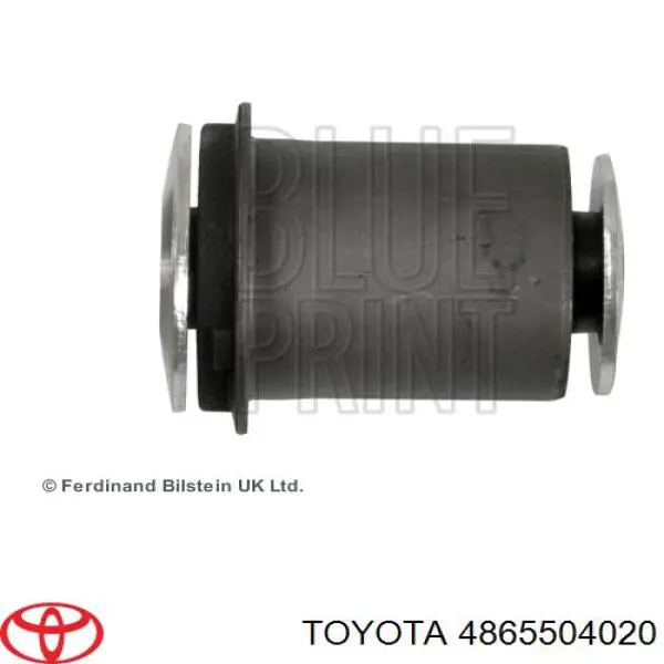 4865504020 Toyota Bloco silencioso dianteiro do braço oscilante inferior