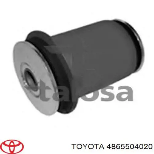 Bloco silencioso dianteiro do braço oscilante inferior 4865504020 Toyota