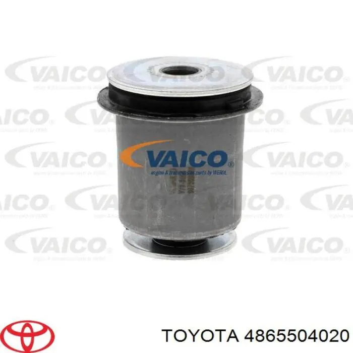 Bloco silencioso dianteiro do braço oscilante inferior 4865504020 Toyota