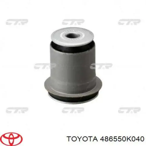 486550K040 Toyota bloco silencioso dianteiro do braço oscilante inferior