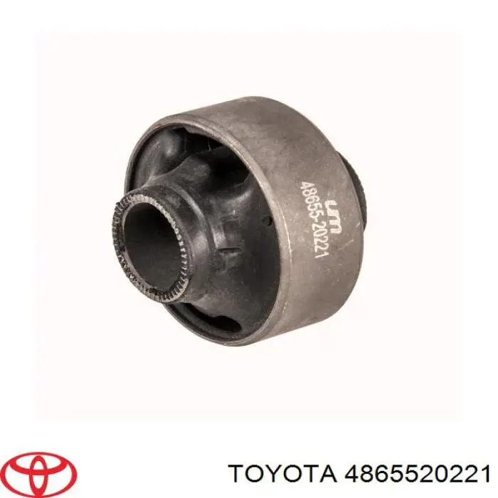 4865520221 Toyota bloco silencioso dianteiro do braço oscilante inferior