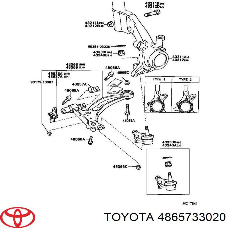  4865733020 Toyota