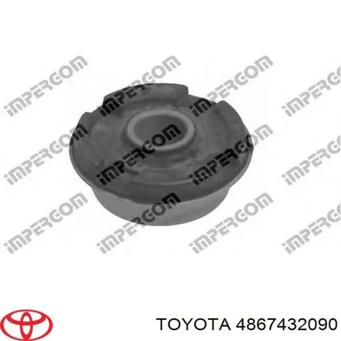 Сайлентблок переднего рычага 4867432090 Toyota