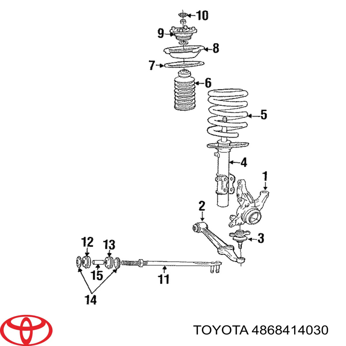  4868414030 Toyota