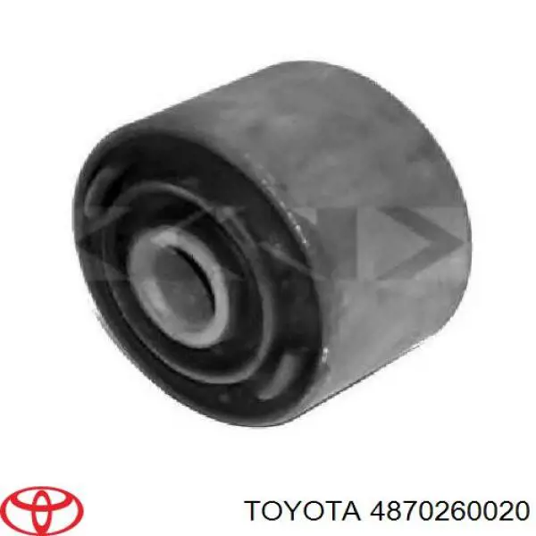 Сайлентблок заднего продольного нижнего рычага Toyota 4870260020