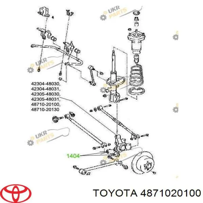  4871020100 Toyota