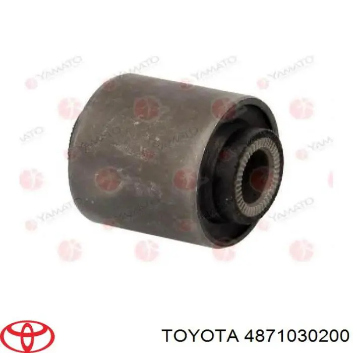 4871030200 Toyota barra longitudinal de suspensão traseira