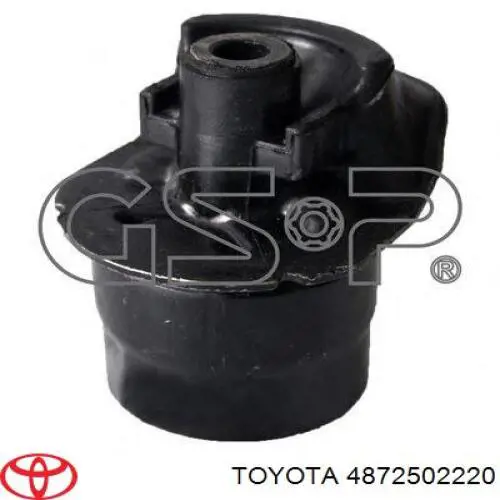 Suspensión, cuerpo del eje trasero 4872502220 Toyota