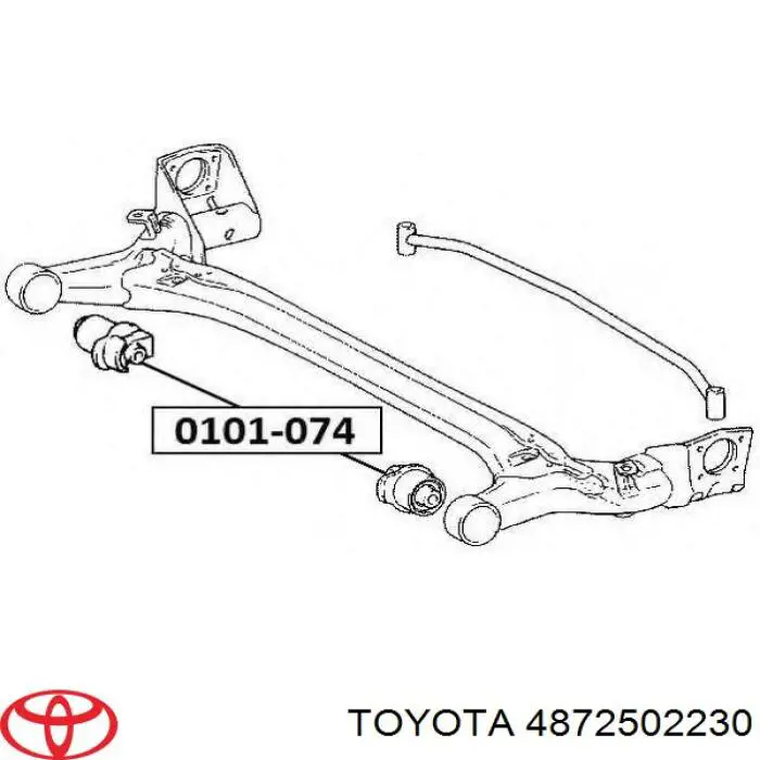 Сайлентблок заднего подрамника Toyota 4872502230 цена, от 14.17 USD