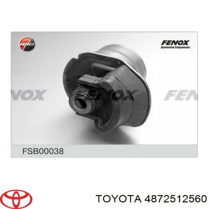 Сайлентблок задней балки 4872512560 Toyota