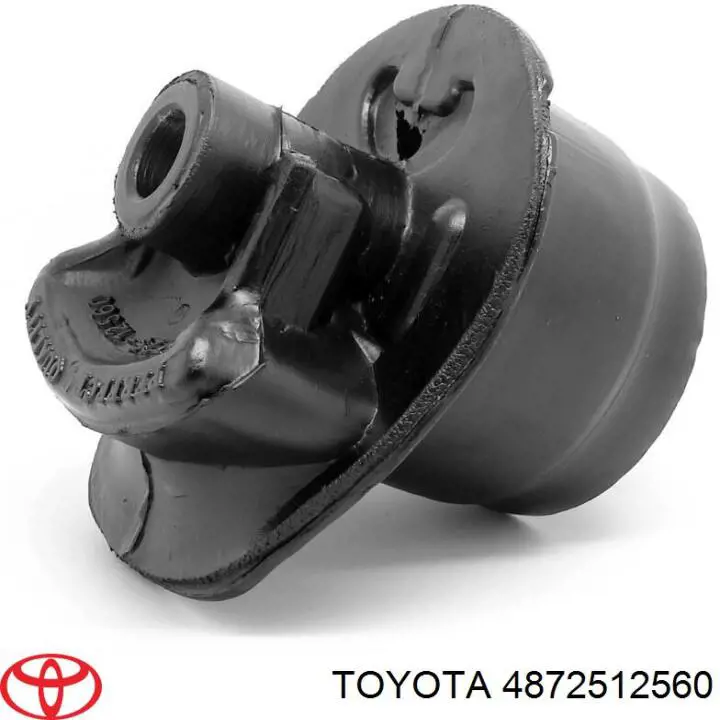 4872512560 Toyota bloco silencioso de viga traseira (de plataforma veicular)