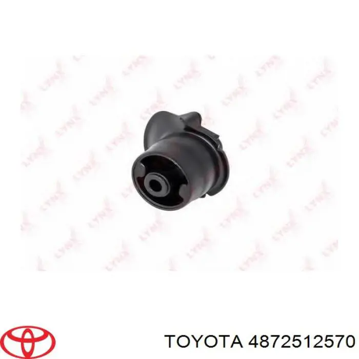 4872512570 Toyota сайлентблок задней балки (подрамника)