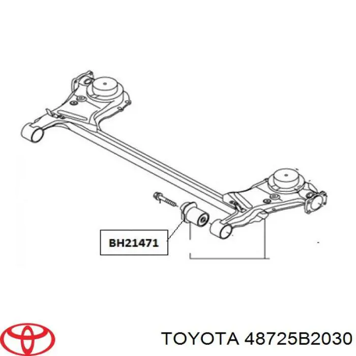  48725B2030 Toyota