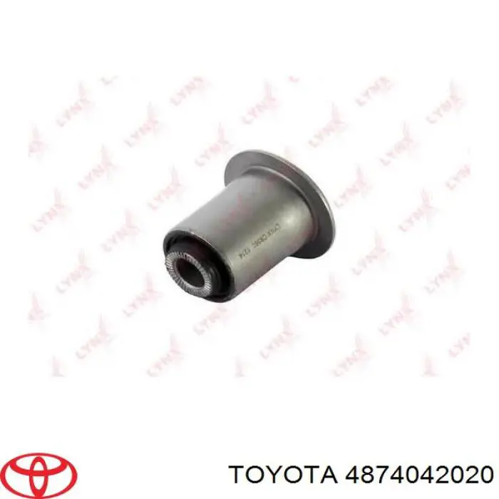 Рычаг задней подвески поперечный левый 487400R030 Toyota