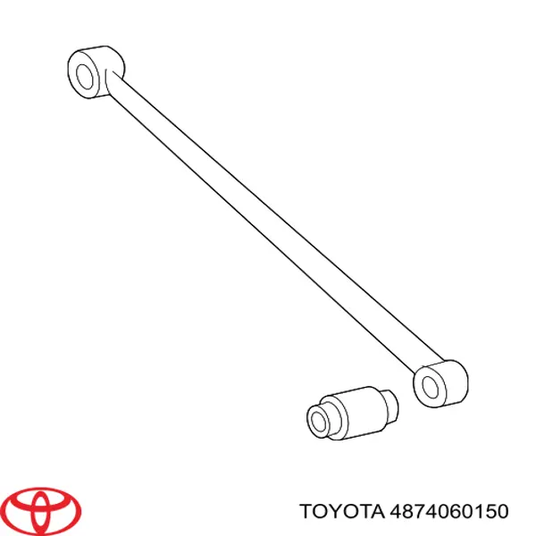 Тяга задняя поперечная (панара) TOYOTA LAND CRUISER 200/LEXUS LX570 07-