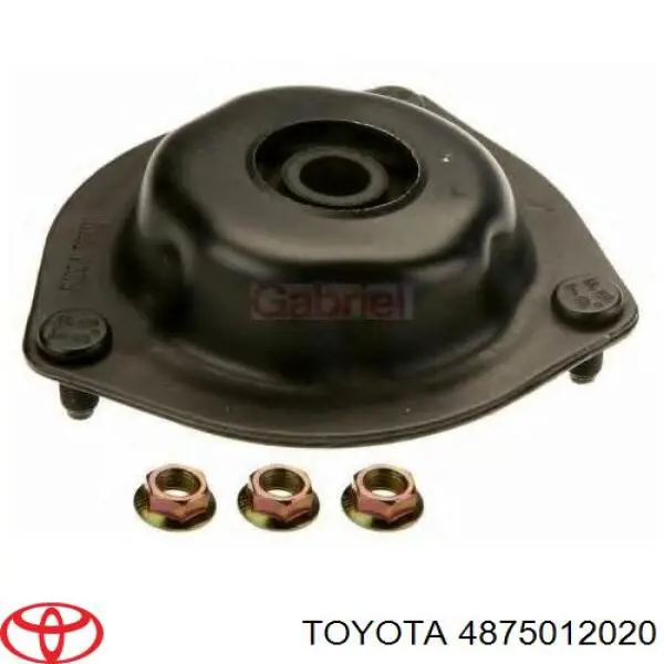 Soporte amortiguador trasero 4875012020 Toyota