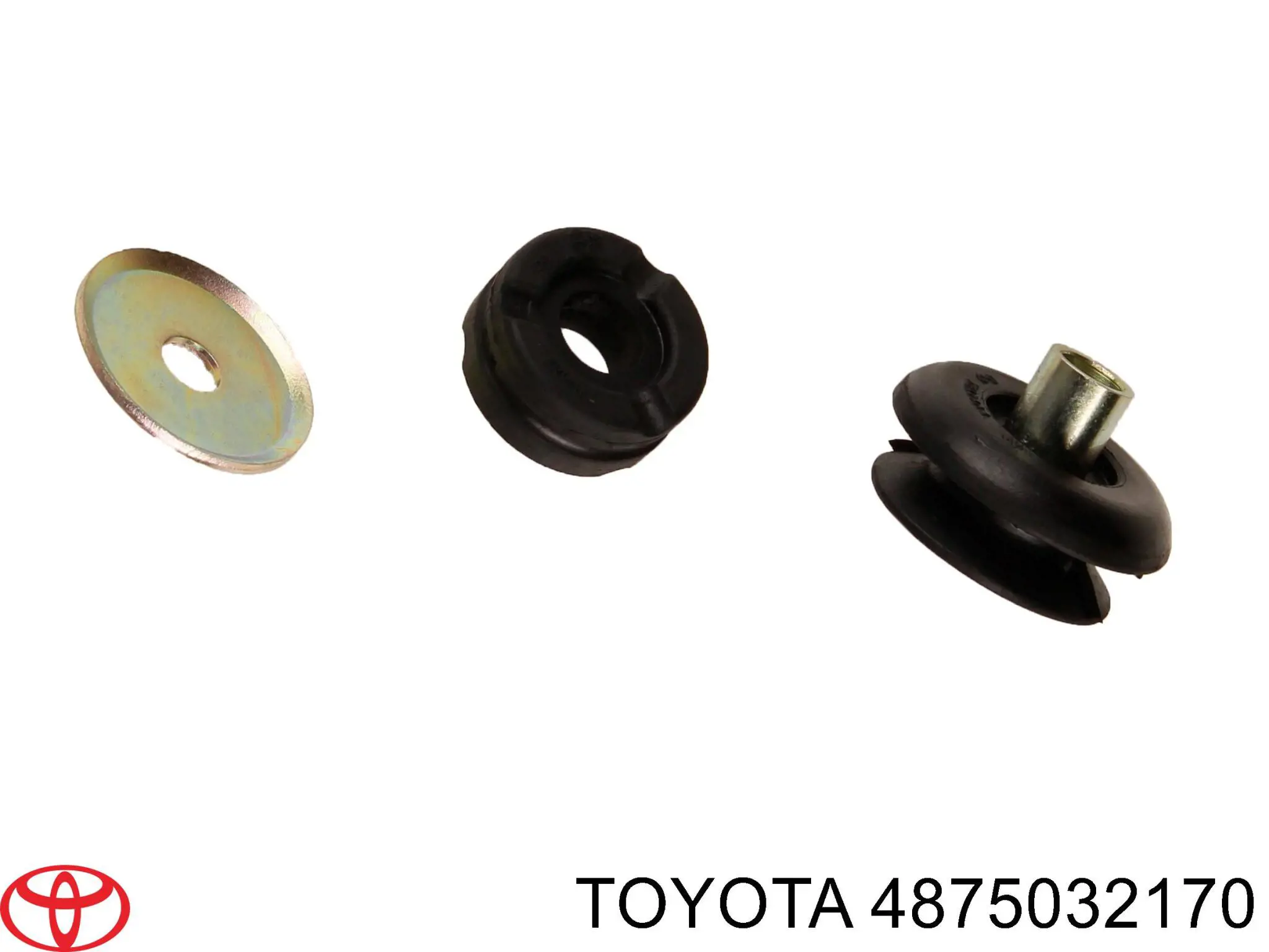 Soporte amortiguador trasero 4875032170 Toyota