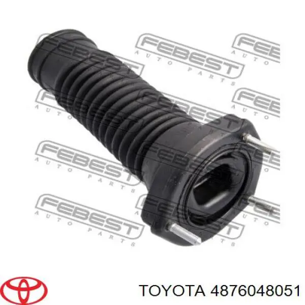4876048051 Toyota Опора амортизатора заднего, левого