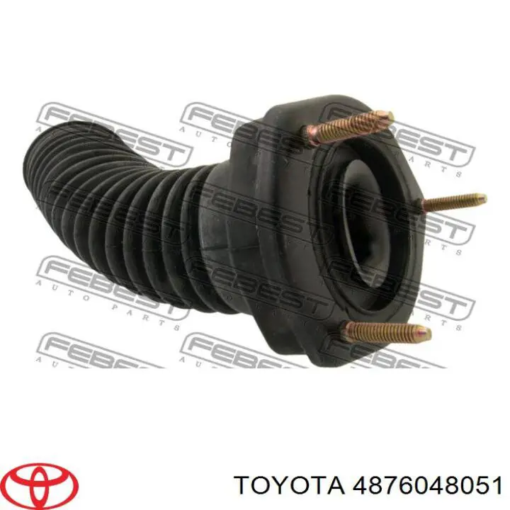 Купить 4876048051 Toyota Опора амортизатора заднего левого